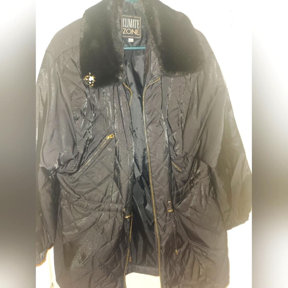 *14/16 Black Climate Zone Coat